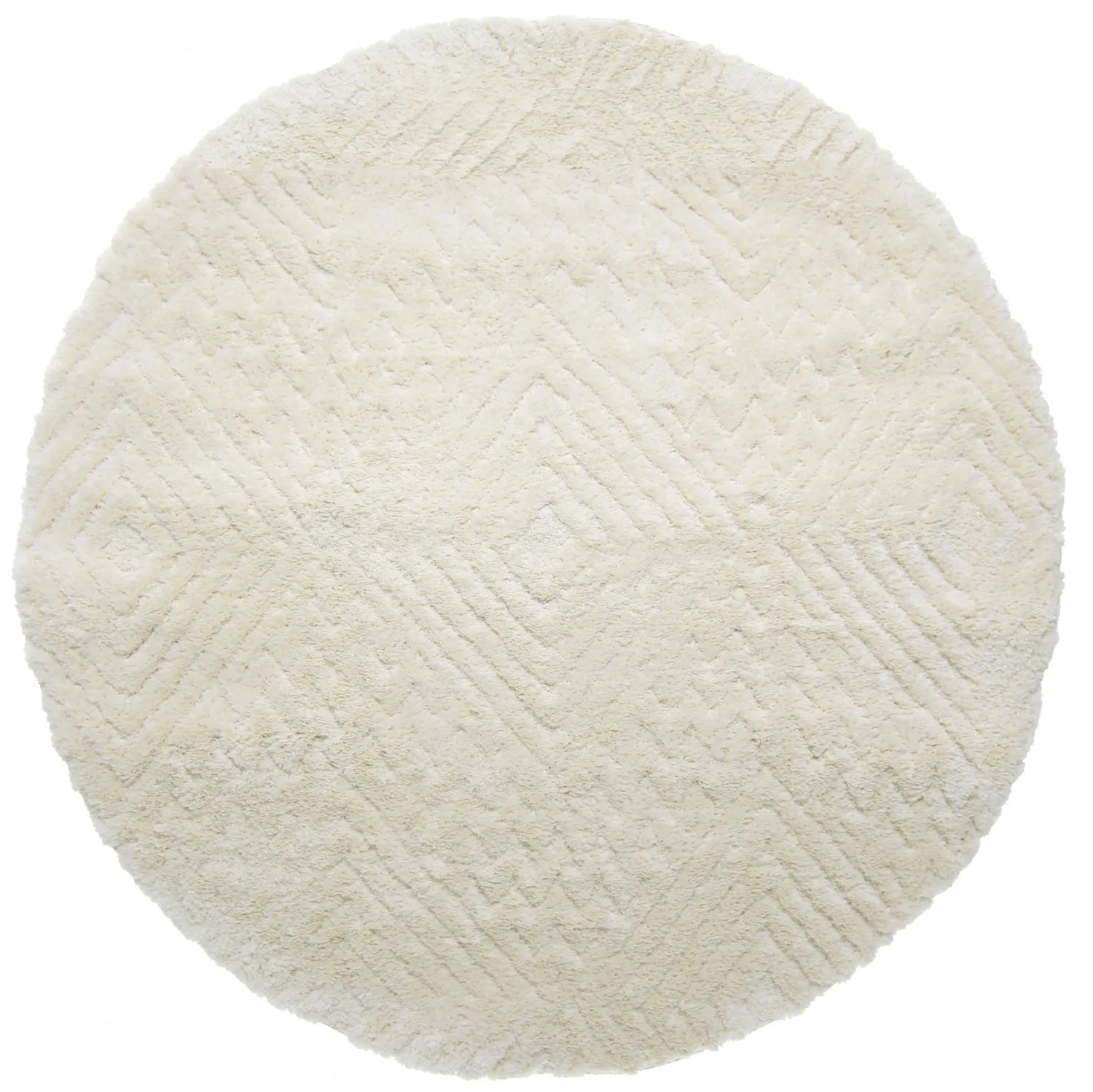 Runde tepper - Stettin (offwhite)