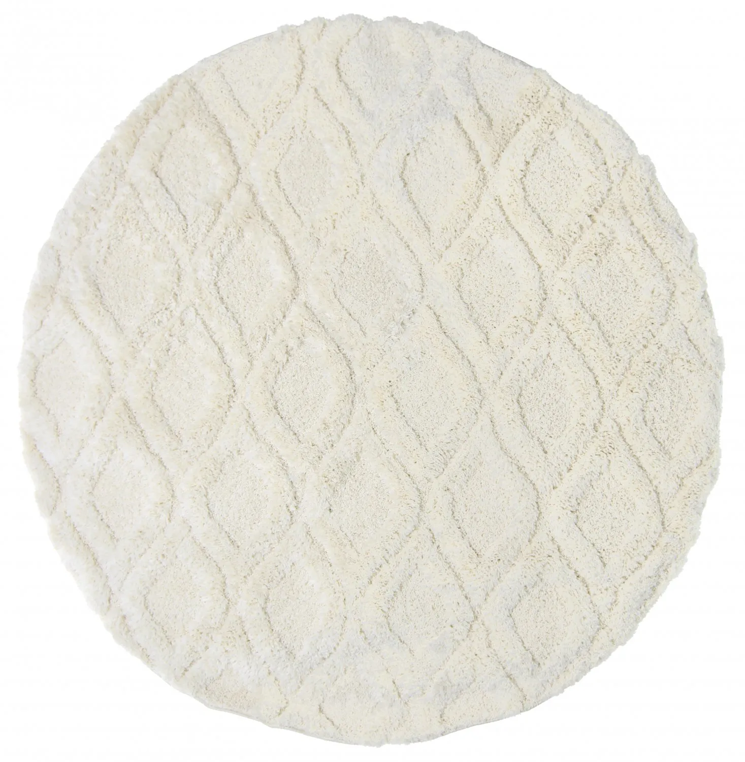 Runde tepper - Everett (offwhite)
