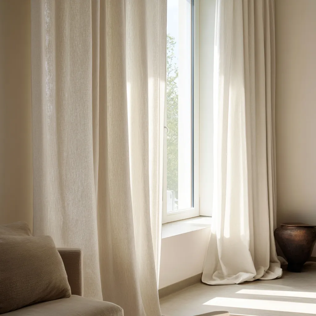 Gardiner - Gardin i linimitasjon Andrada (beige)