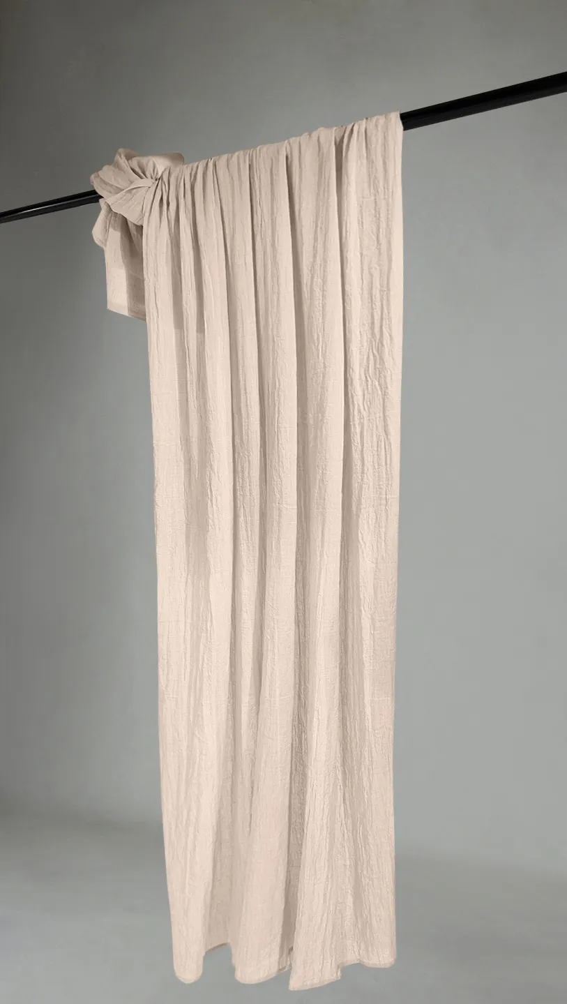 Gardiner - Blonder gardin Hilma (lys beige)