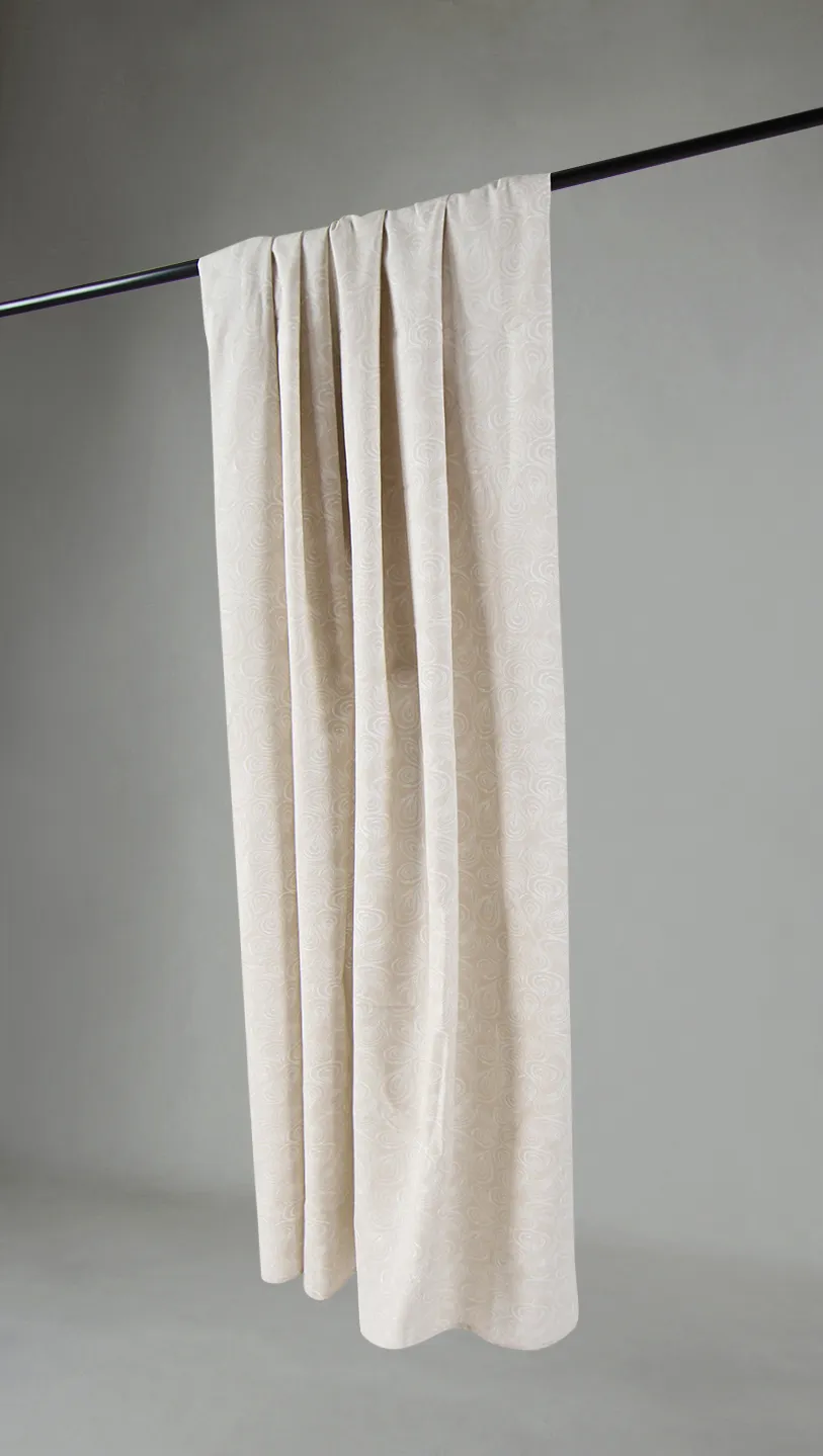 Gardiner - Bomullsgardin Merja (beige)