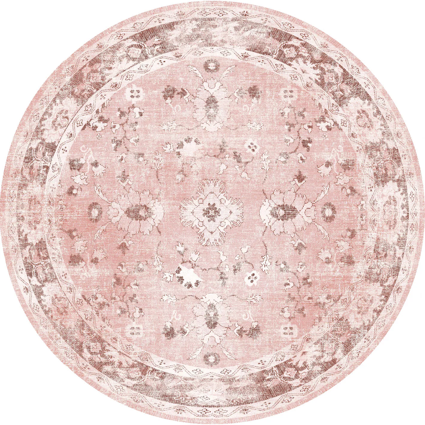 Runde tepper - Gombalia (rosa)