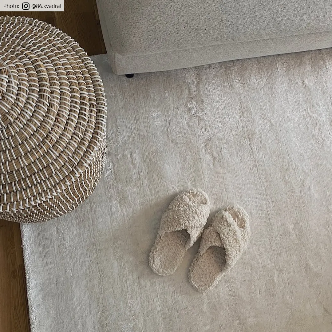 Viskoseteppe - Jodhpur Special Luxury Edition (offwhite)