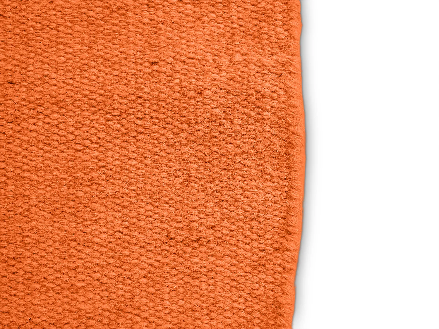 Runde tepper - Hamilton (Orange Peel)