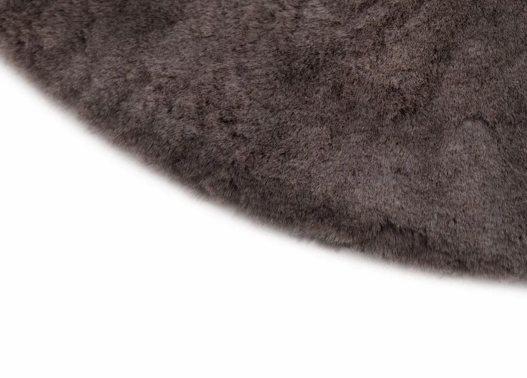 Runde tepper - Cloud Super Soft (antrasitt)