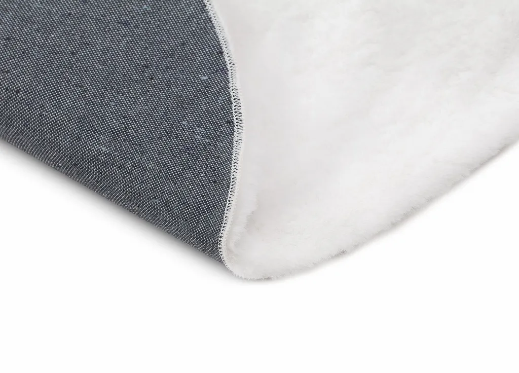 Runde tepper - Cloud Super Soft (hvit)