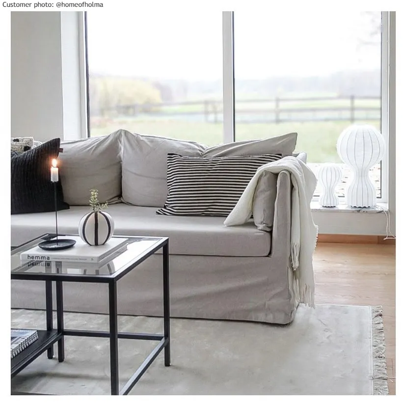 Wilton-teppe - Art Silk (lysegrå/beige)