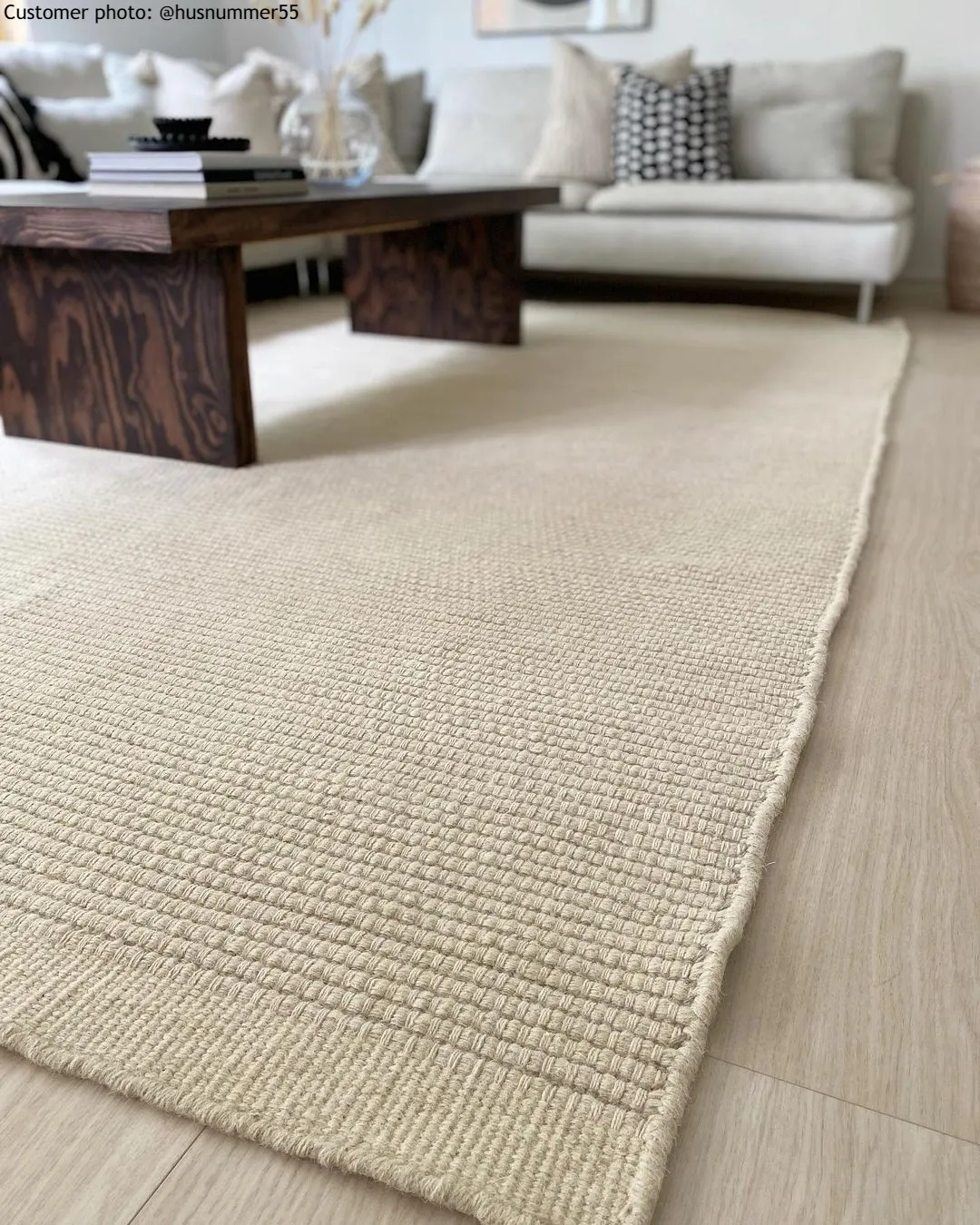 Ullteppe - Coastal (creme)