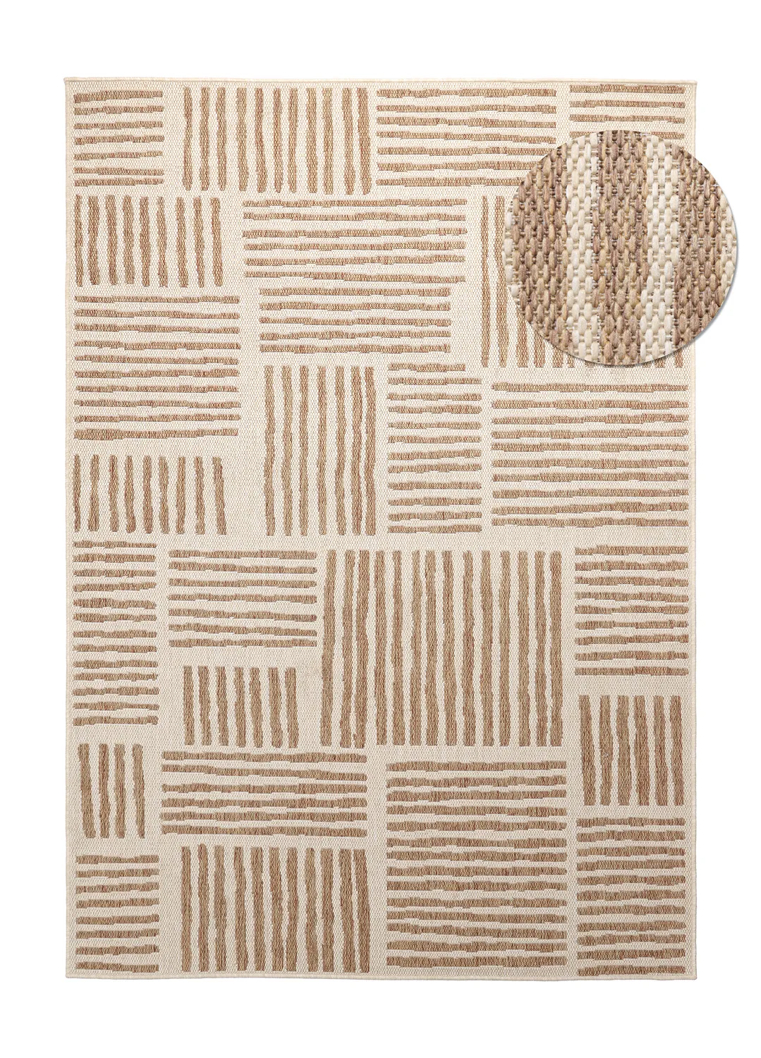 Innendørs/Utendørs tepper - Cordoba (brun)