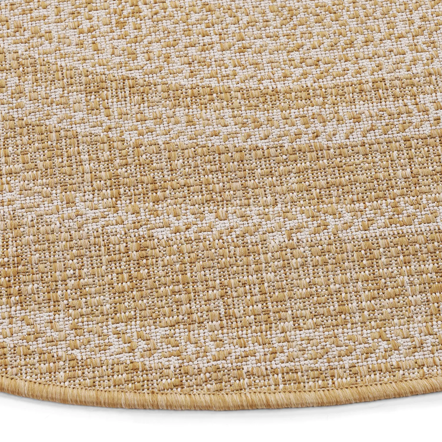 Rundt teppe - Indoor/Outdoor Angus (natur)