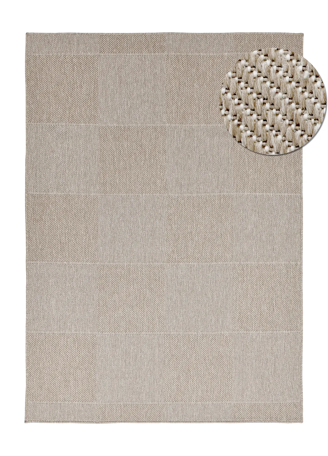 Innendørs/Utendørs tepper - utomhusmatta - Ava (beige)