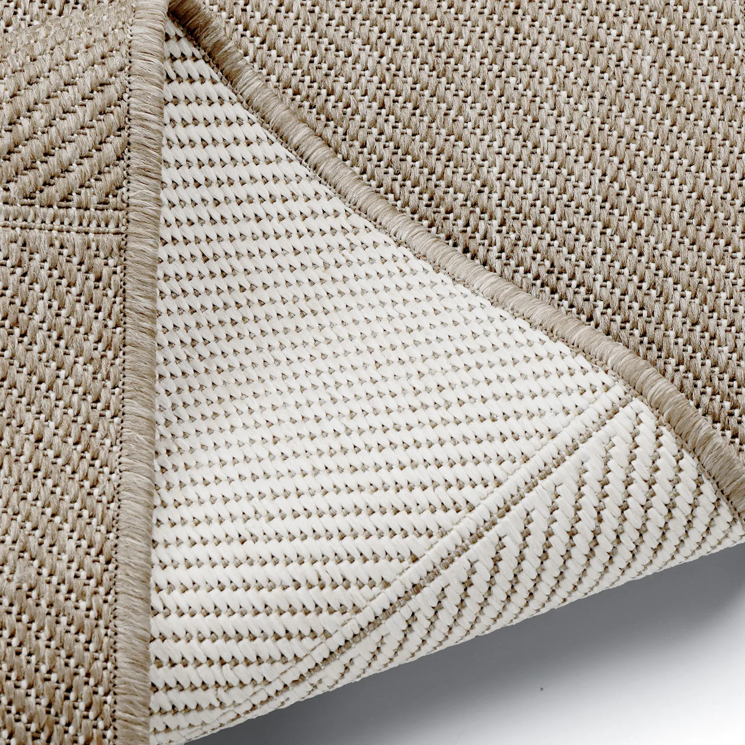 Innendørs/Utendørs tepper - utomhusmatta - Ava (beige)