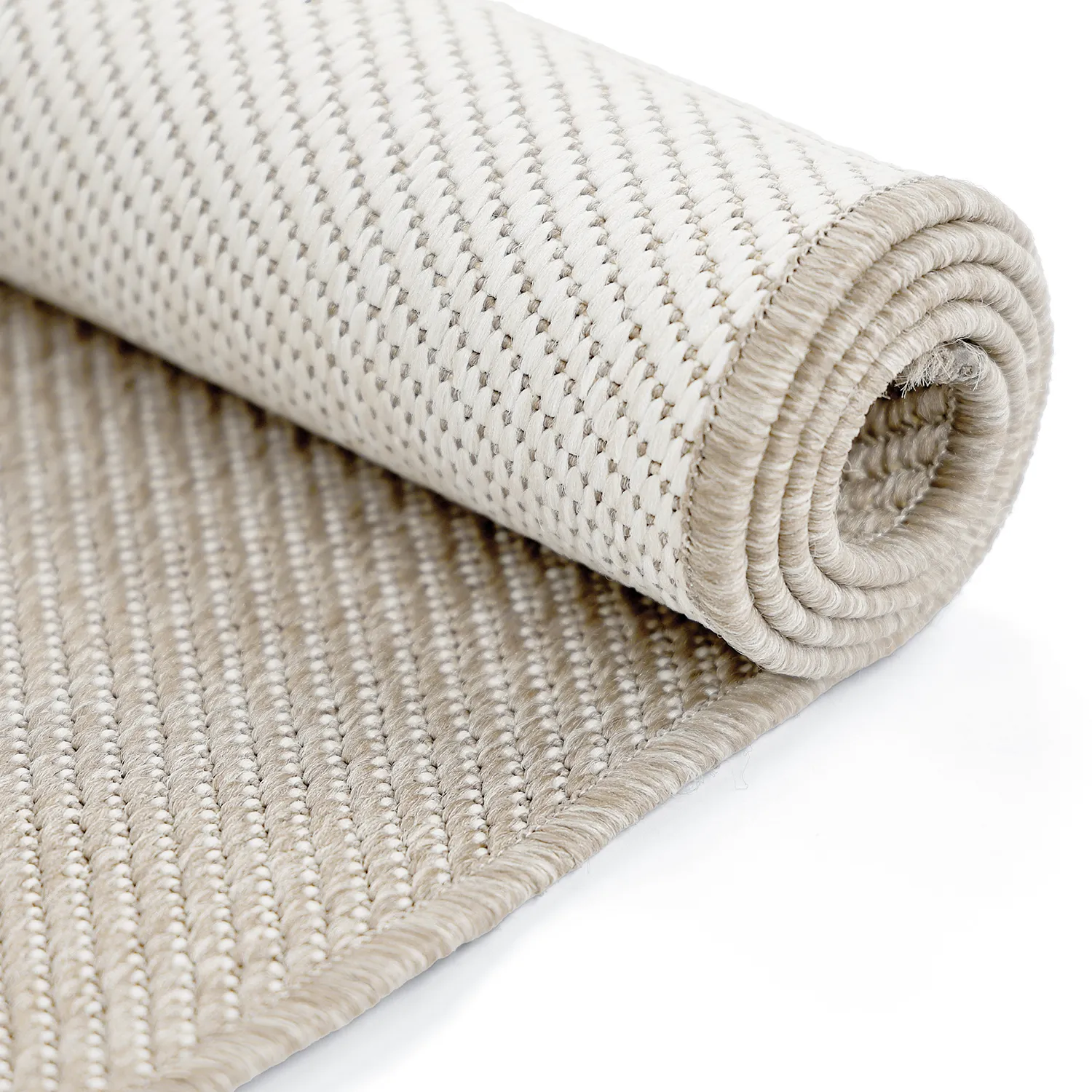 Innendørs/Utendørs tepper - utomhusmatta - Ava (beige)