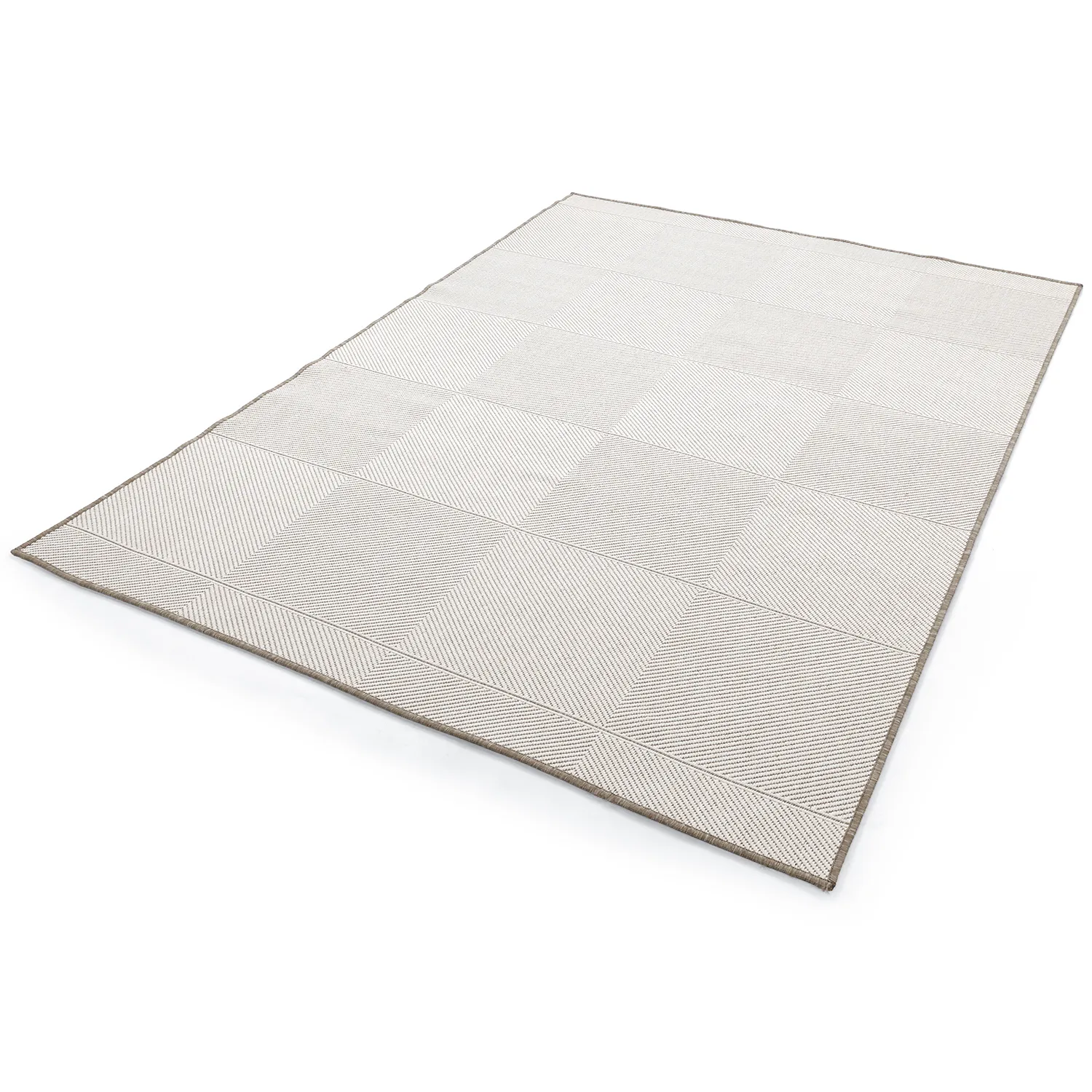 Innendørs/Utendørs tepper - utomhusmatta - Ava (beige)