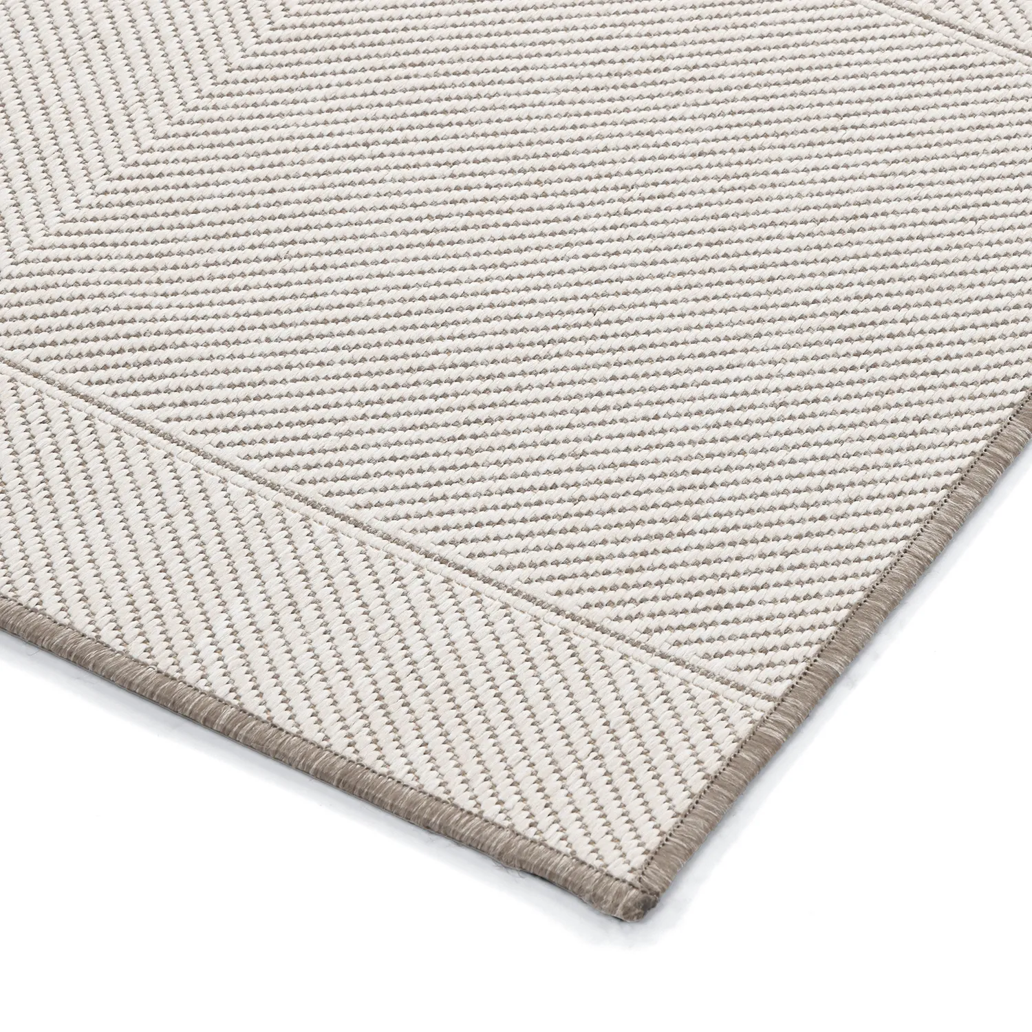 Innendørs/Utendørs tepper - utomhusmatta - Ava (beige)