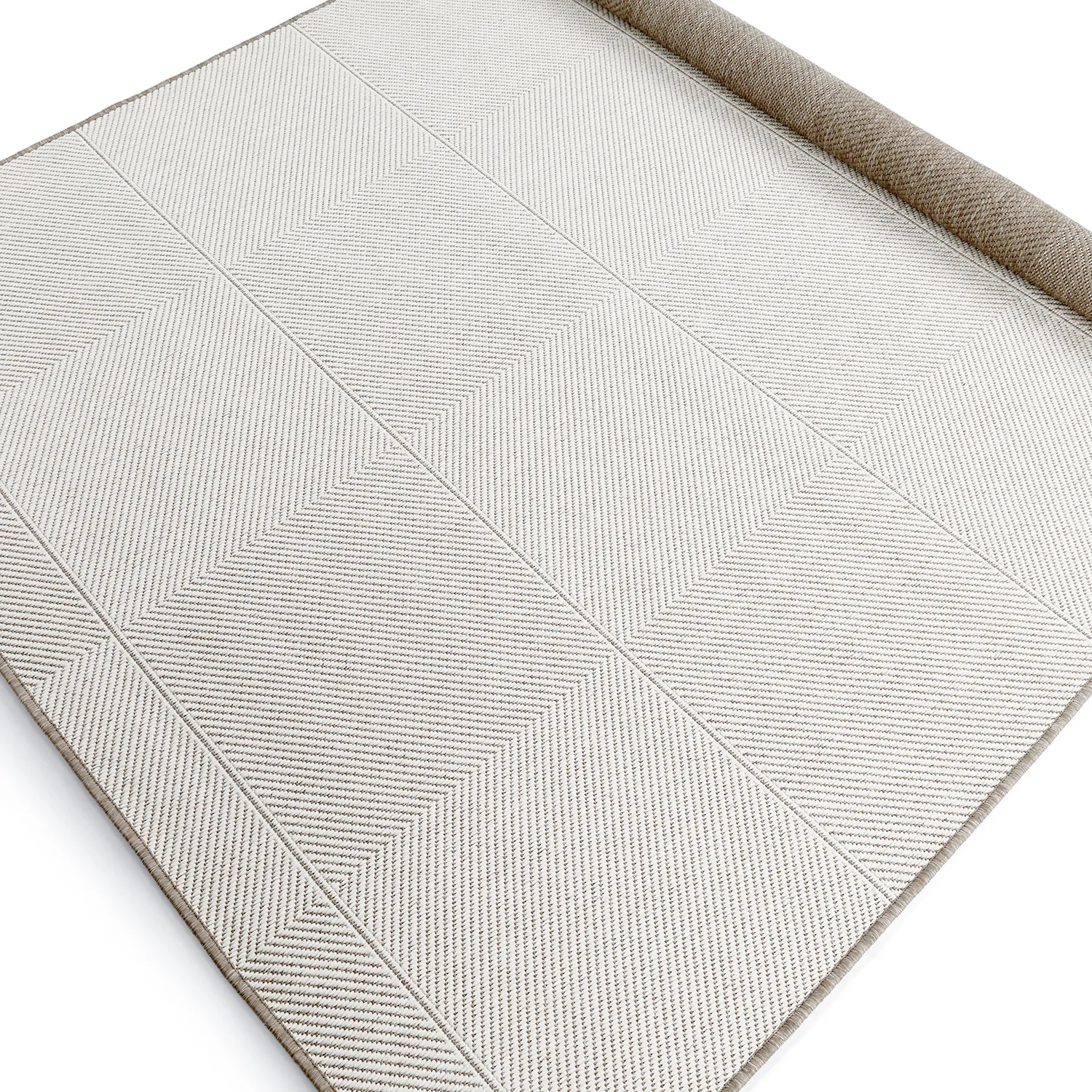 Innendørs/Utendørs tepper - utomhusmatta - Ava (beige)