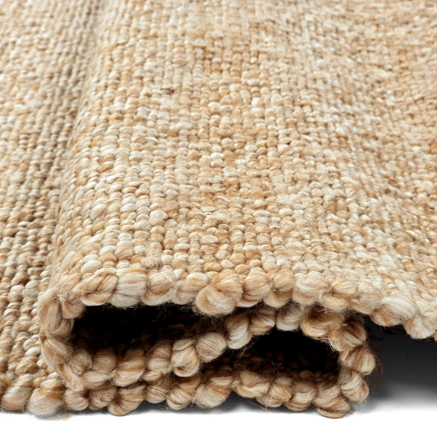 Innendørs/Utendørs tepper - Milford Wool Look (beige)