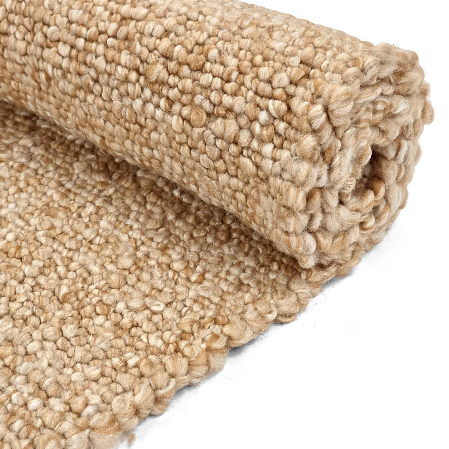 Innendørs/Utendørs tepper - Milford Wool Look (beige)