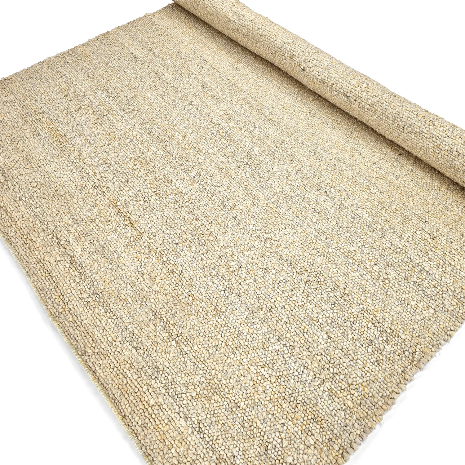 Innendørs/Utendørs tepper - Milford Wool Look (krem)