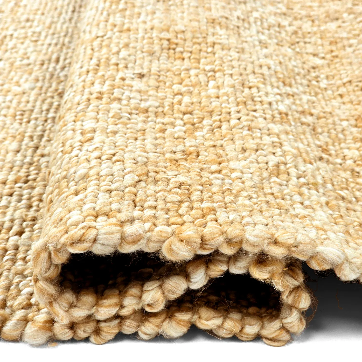 Innendørs/Utendørs tepper - Milford Wool Look (gul)