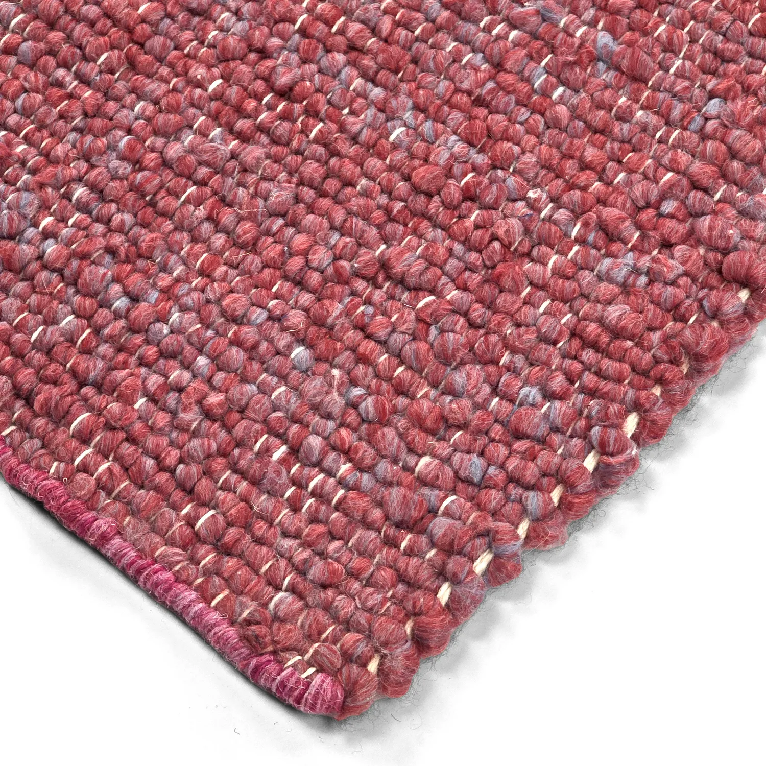 Innendørs/Utendørs tepper - Milford Wool Look (rosa)