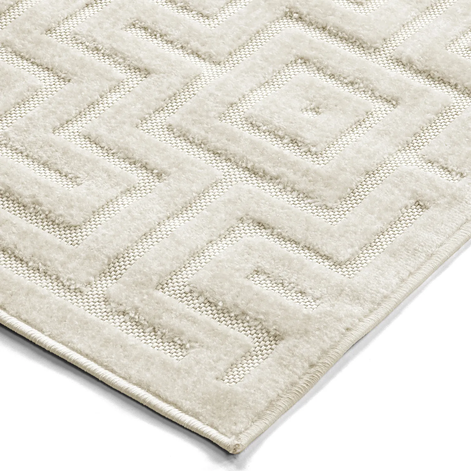 Shaggy Indoor/Outdoor - Oneida (krem)