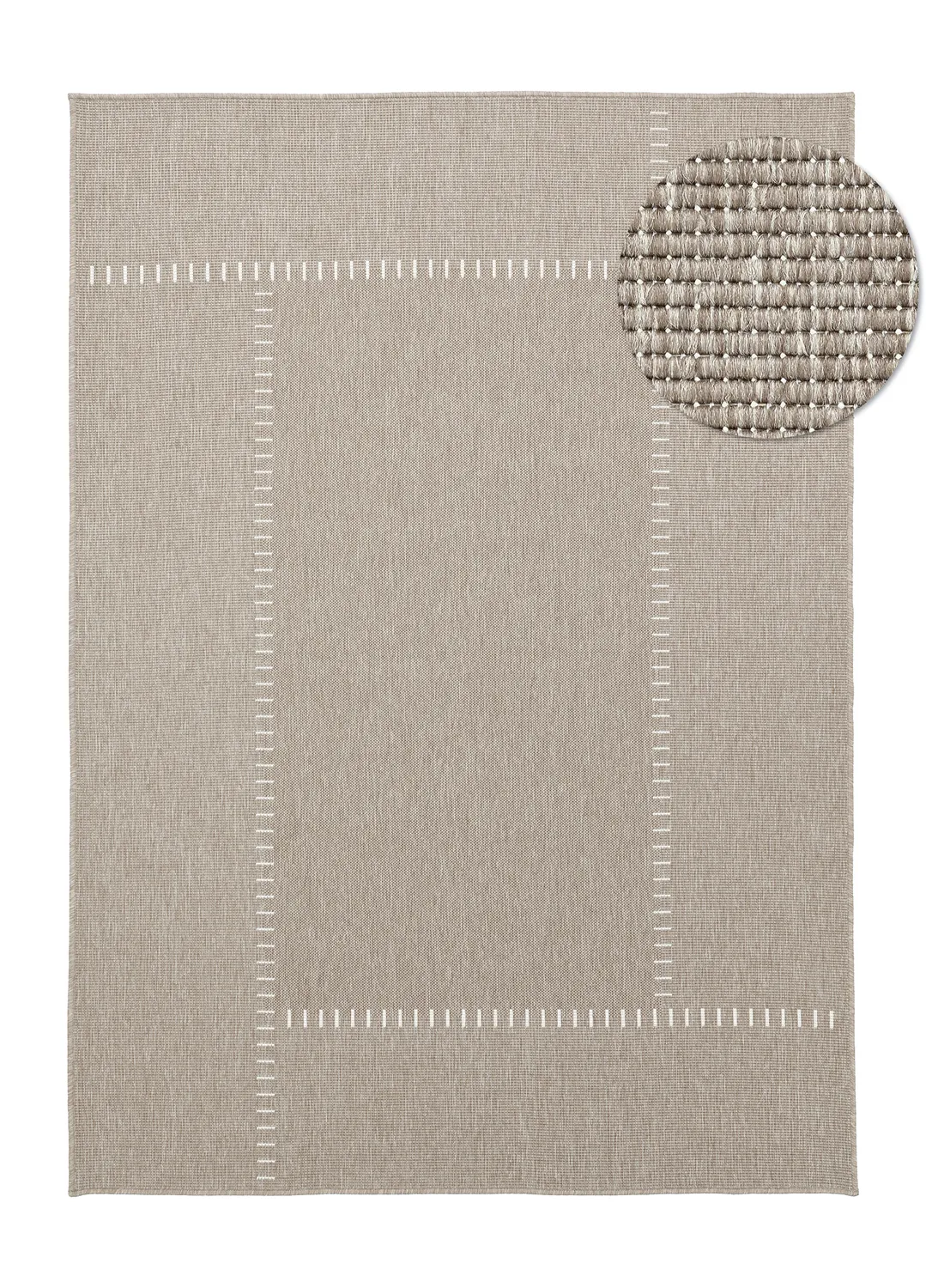 Innendørs/Utendørs tepper - utomhusmatta - Rhea (beige)