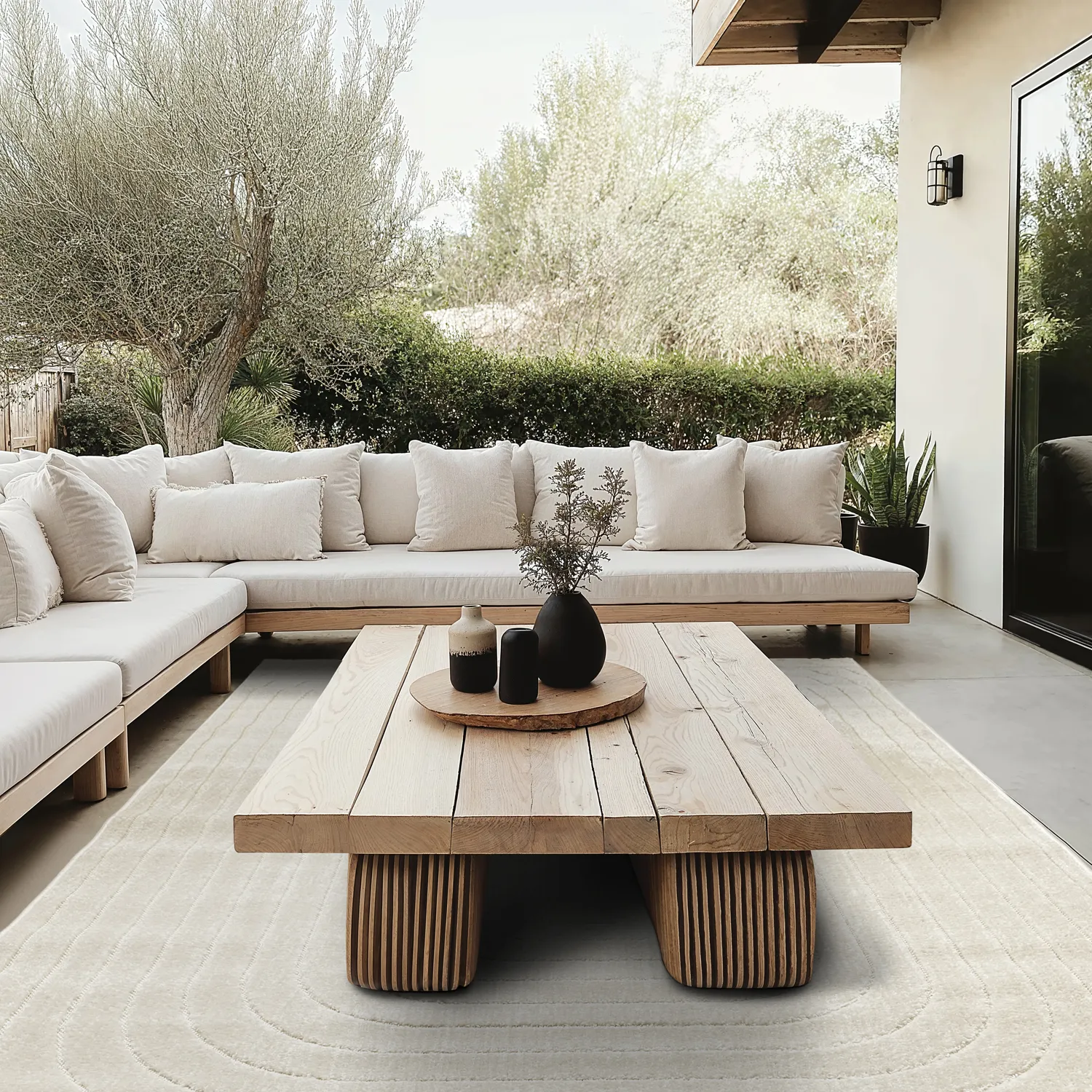 Shaggy Indoor/Outdoor - Richmond (krem)
