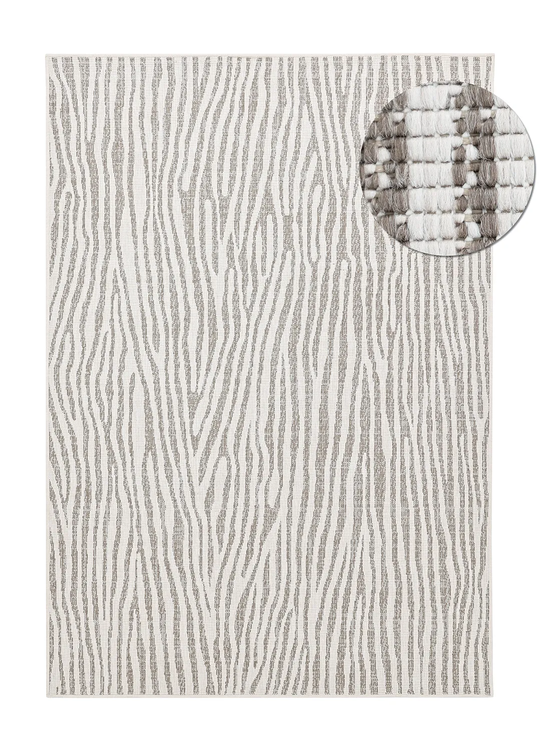 Innendørs/Utendørs tepper - utomhusmatta - Vaura (beige)