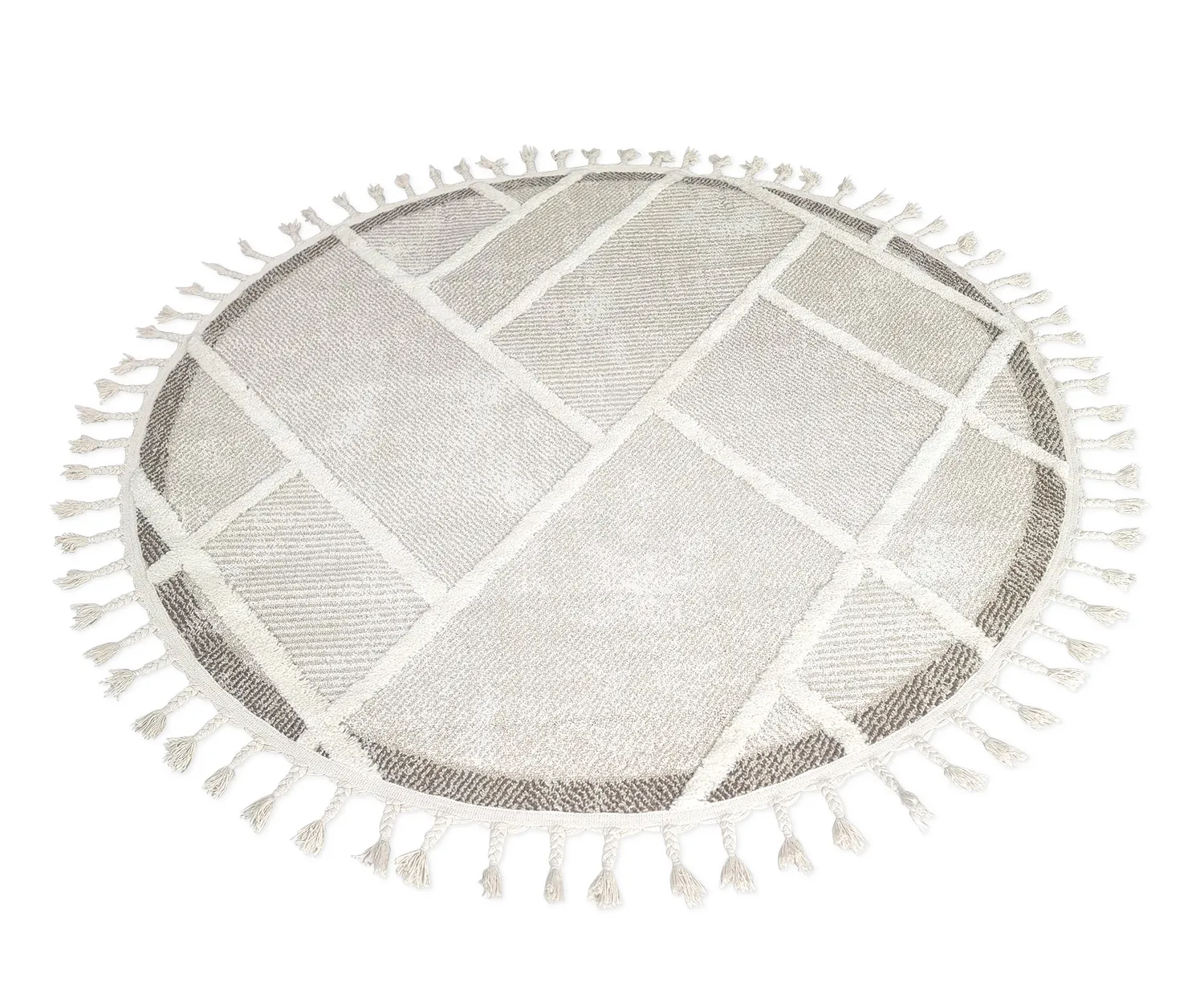 Runde tepper - Boston (beige)