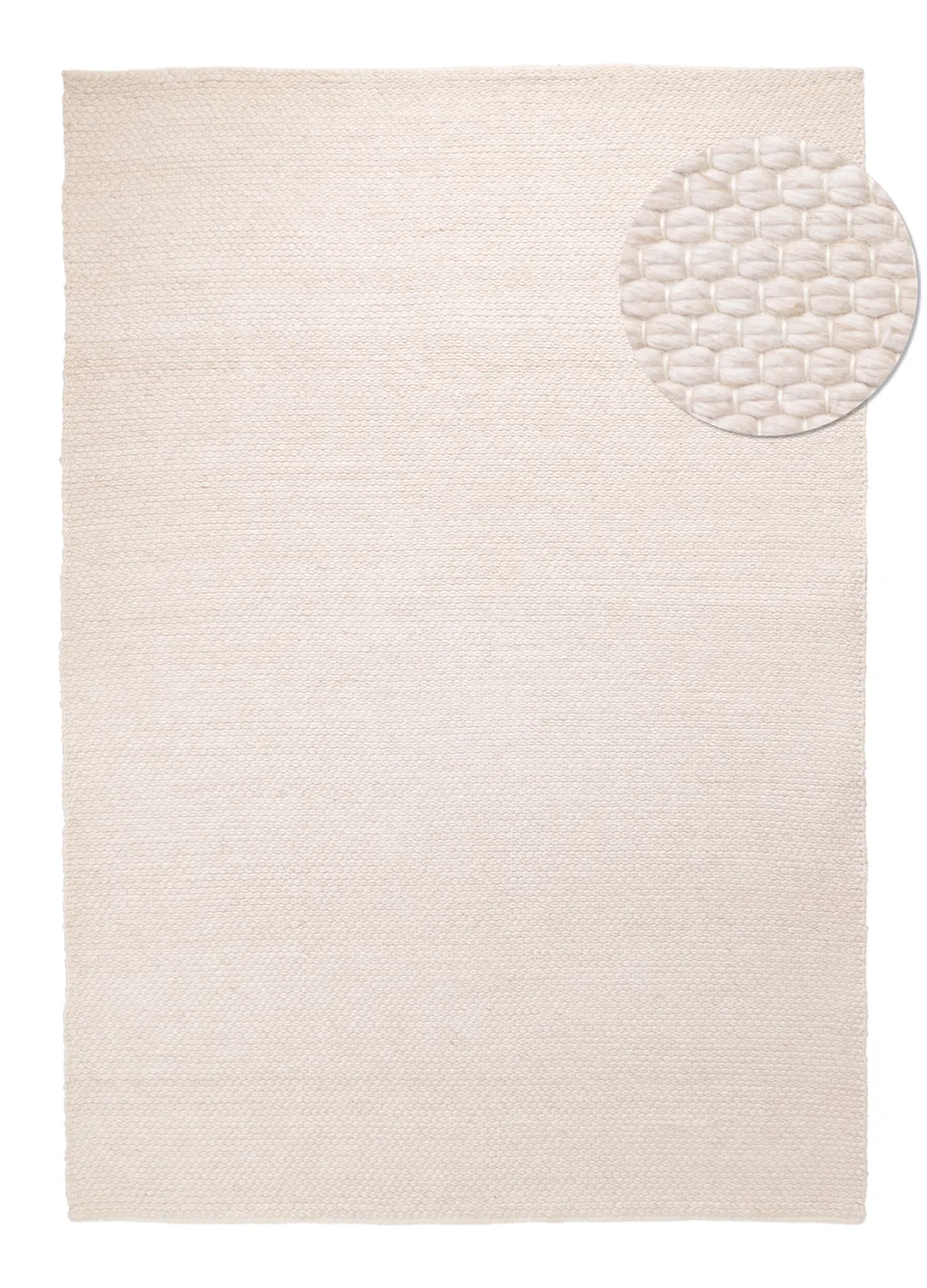 Innendørs/Utendørs tepper - Arco Wool Look (krem)