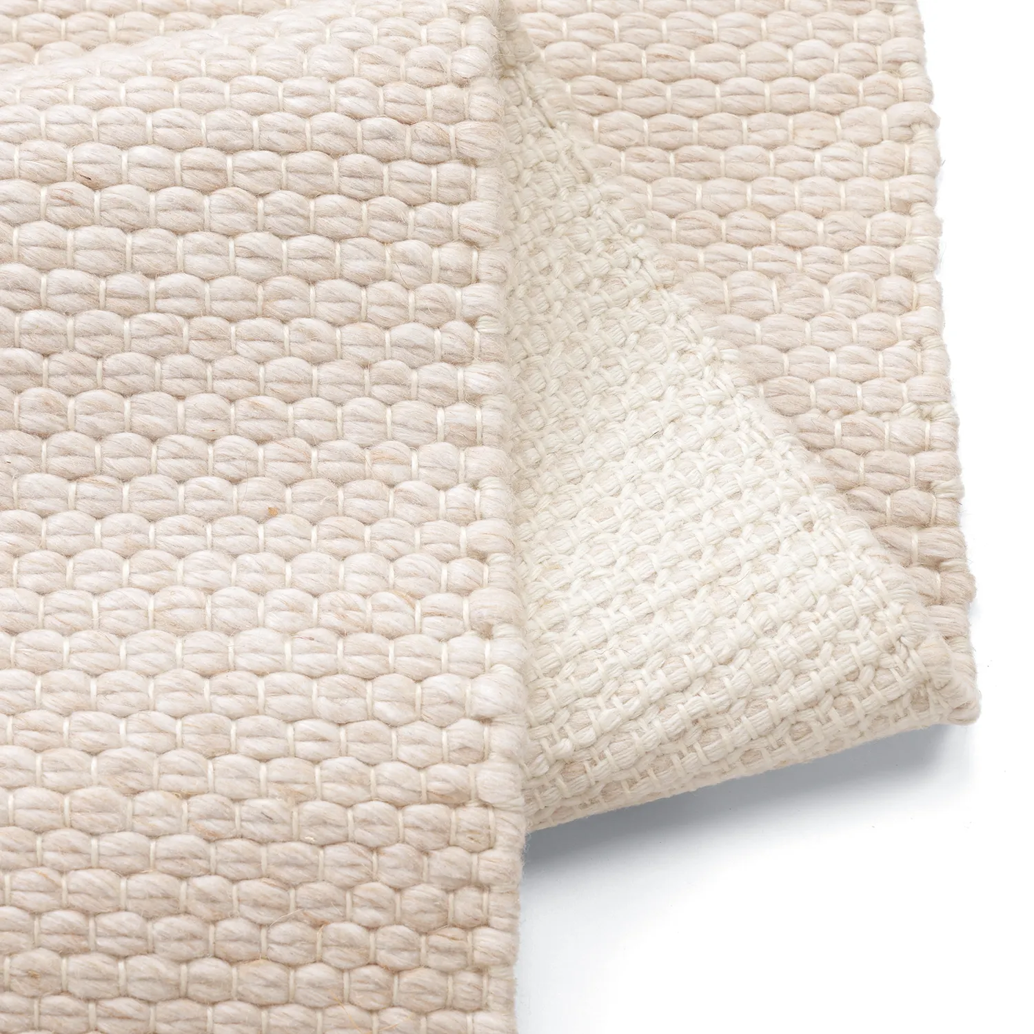 Innendørs/Utendørs tepper - Arco Wool Look (krem)