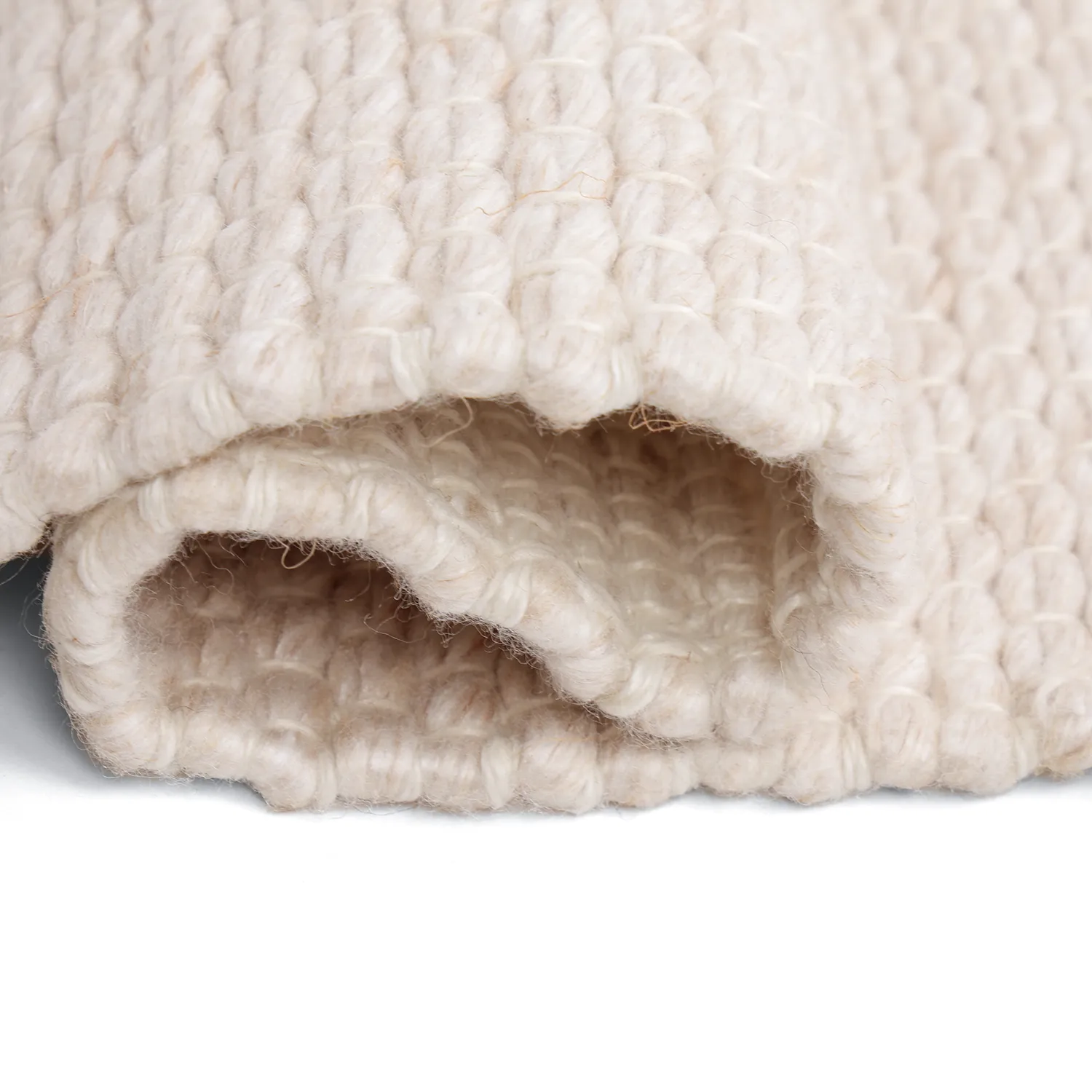 Innendørs/Utendørs tepper - Arco Wool Look (krem)