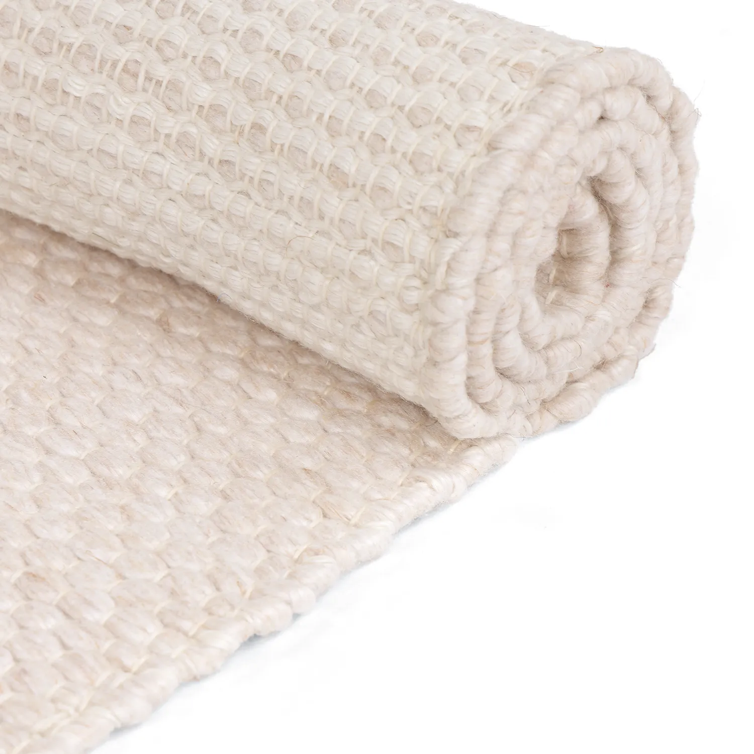 Innendørs/Utendørs tepper - Arco Wool Look (krem)