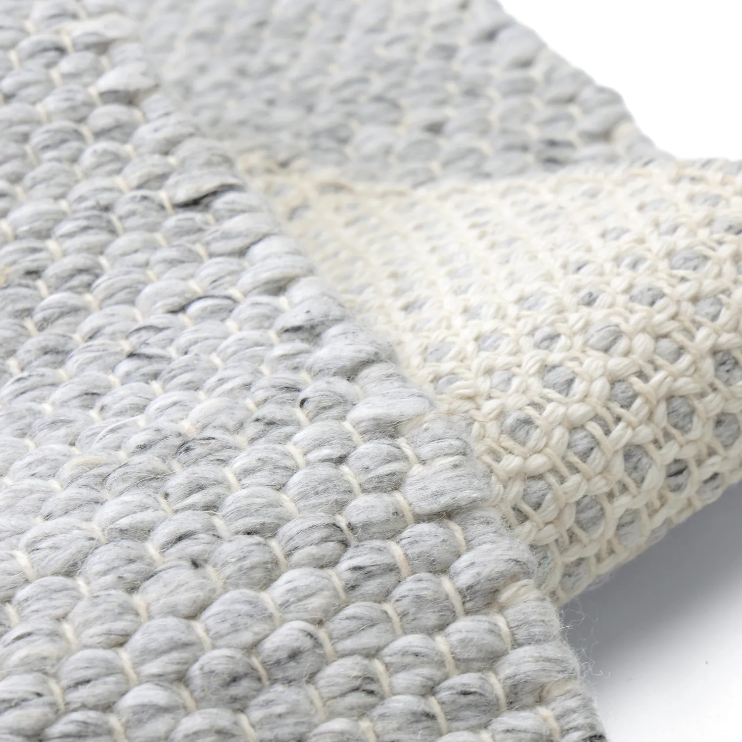Innendørs/Utendørs tepper - Arco Wool Look (grå/beige)