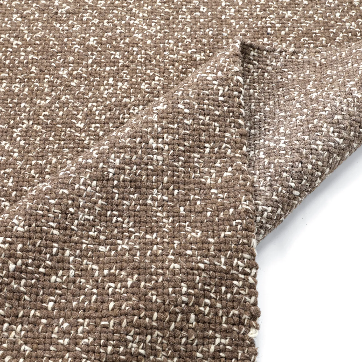 Innendørs/Utendørs tepper - Orta Wool Look (brun)