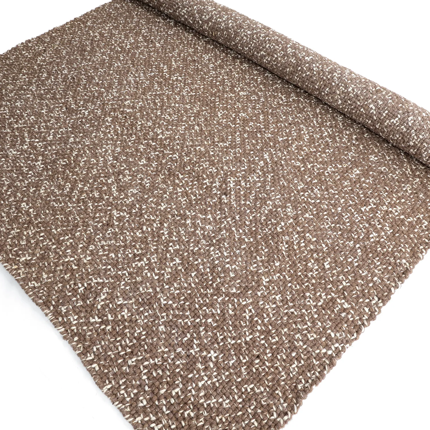 Innendørs/Utendørs tepper - Orta Wool Look (brun)