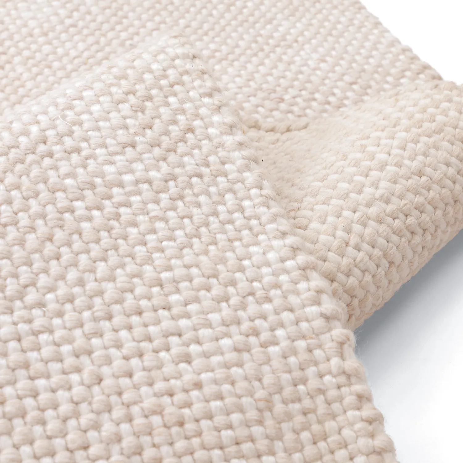 Innendørs/Utendørs tepper - Orta Wool Look (krem)