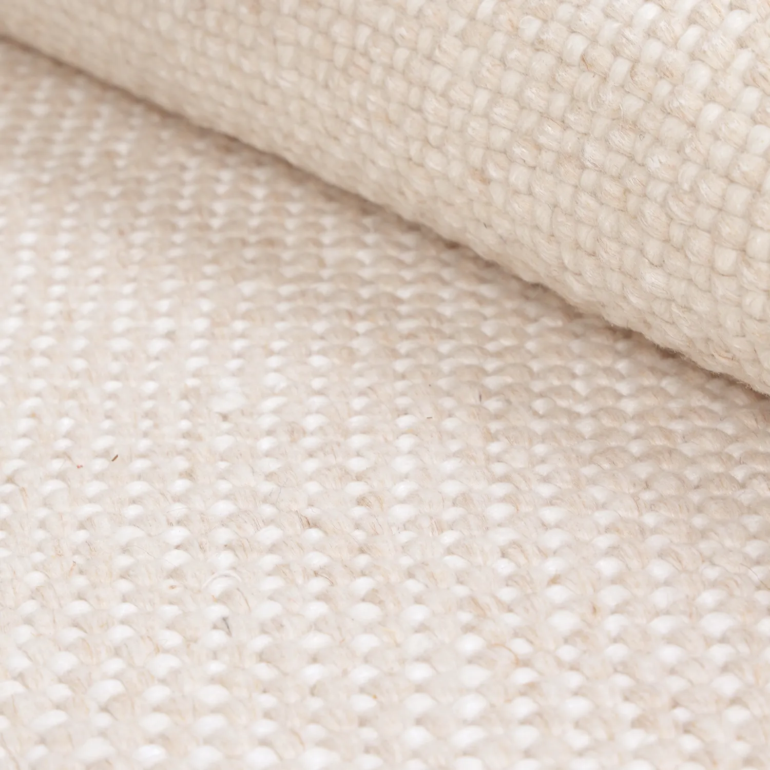 Innendørs/Utendørs tepper - Orta Wool Look (krem)