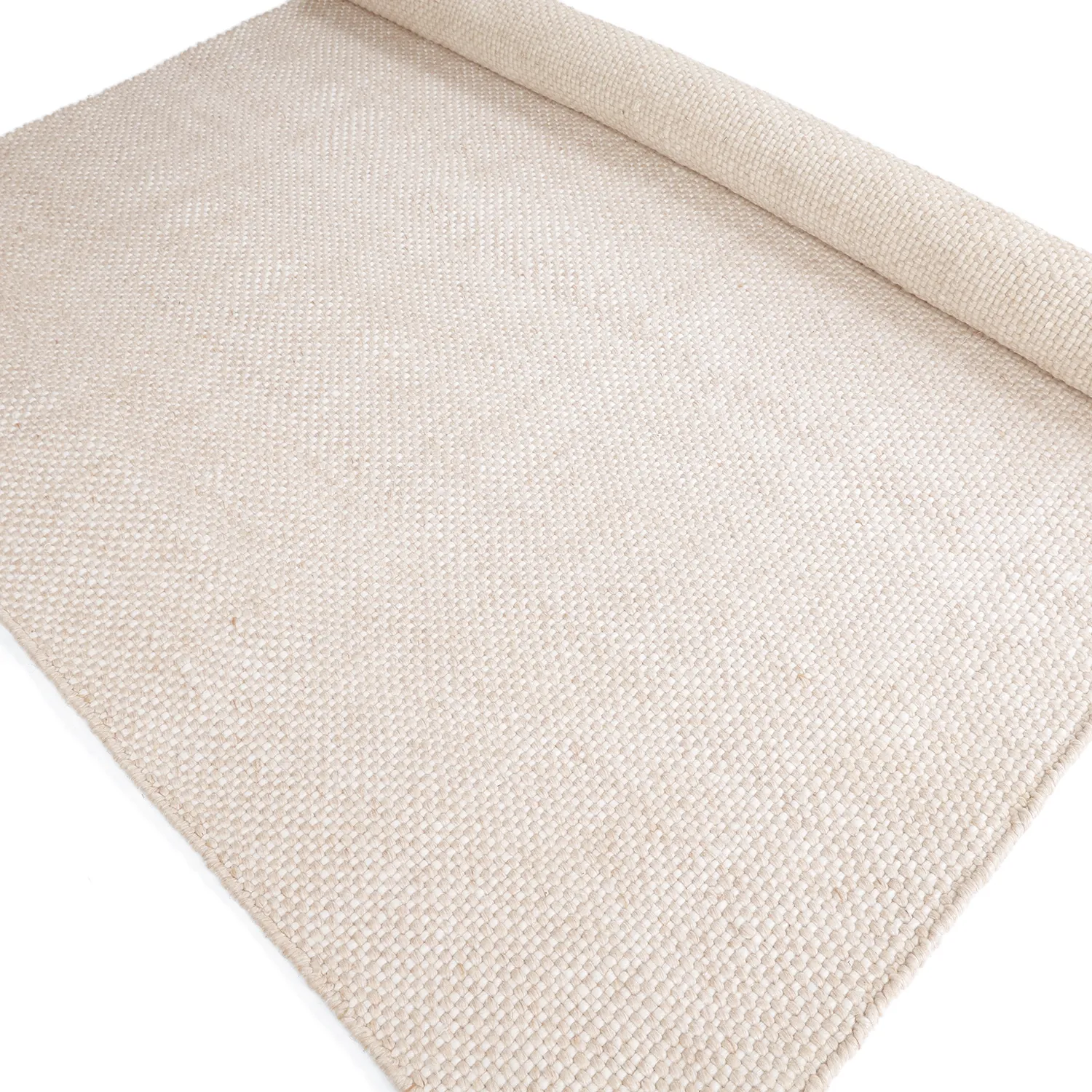 Innendørs/Utendørs tepper - Orta Wool Look (krem)