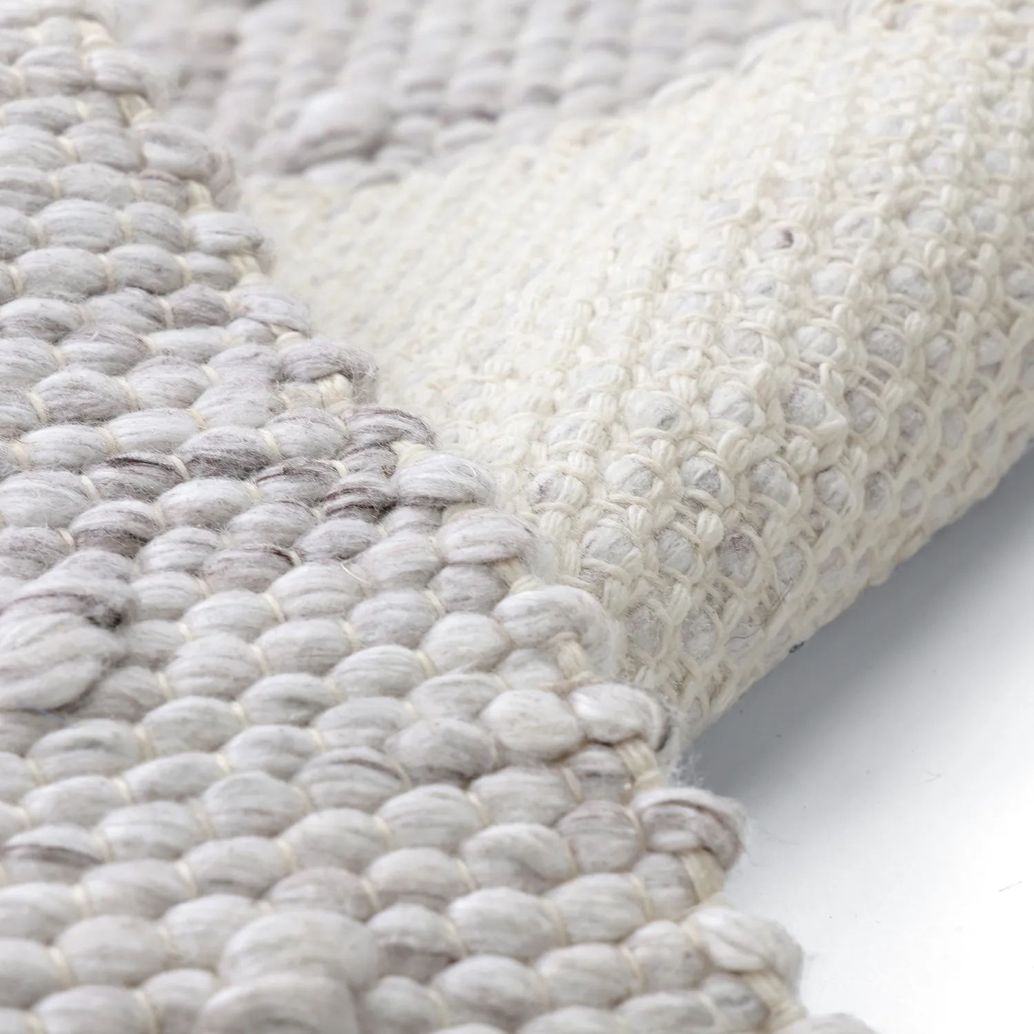 Innendørs/Utendørs tepper - Todi Wool Look (grå/beige)