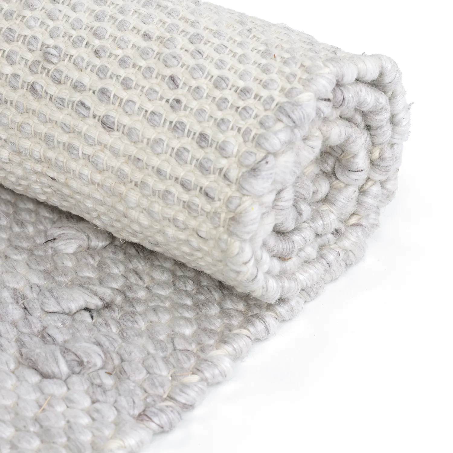 Innendørs/Utendørs tepper - Todi Wool Look (grå/beige)