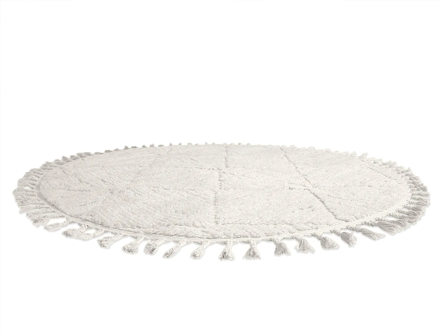 Runde tepper - Dallas (offwhite)