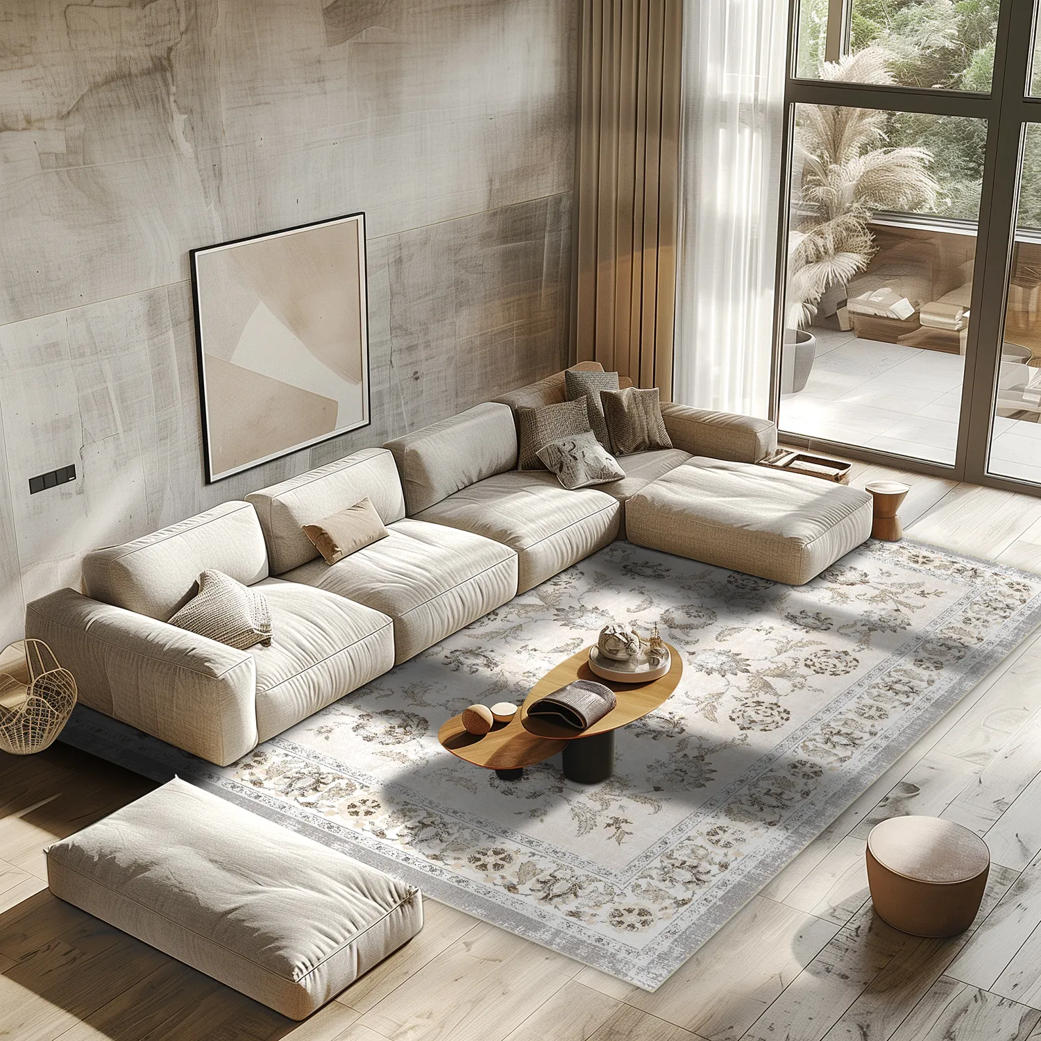 Wilton-teppe - Adeleine (beige)