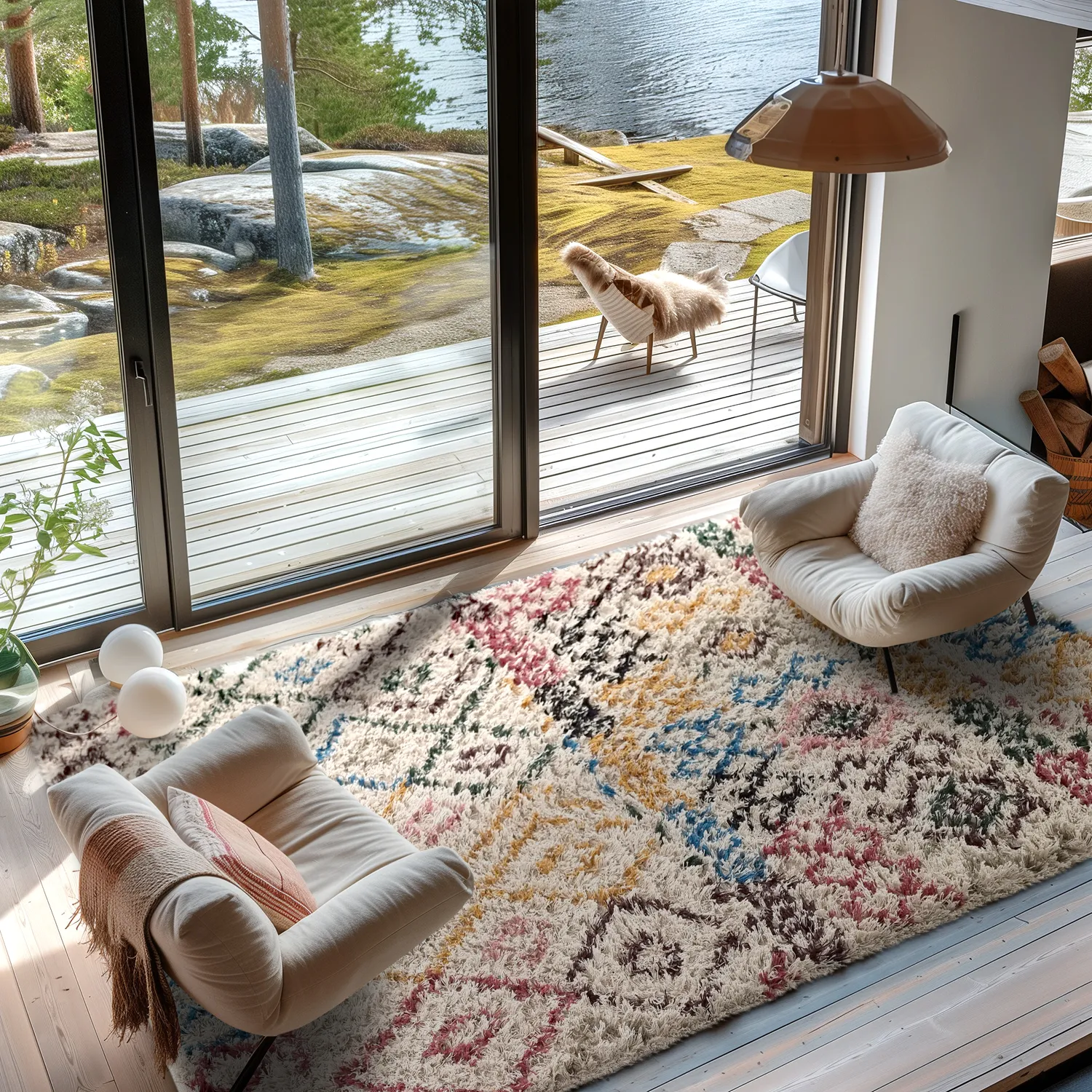 Ryetepper - Maloney Natural Cotton Shaggy (multi)