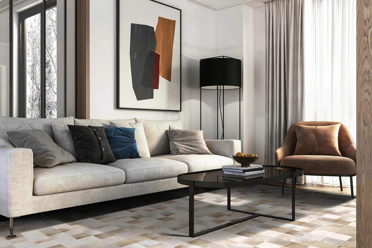 Wilton-teppe - Fethiye (beige)