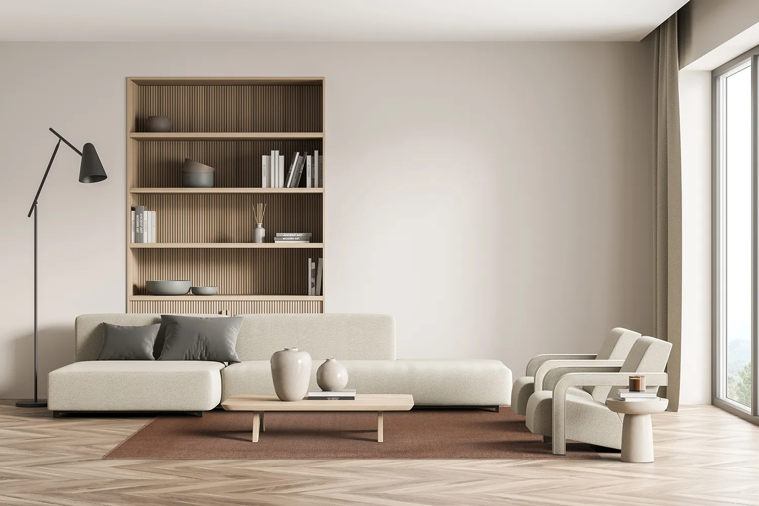 Ullteppe - Hamilton (Deep Taupe)