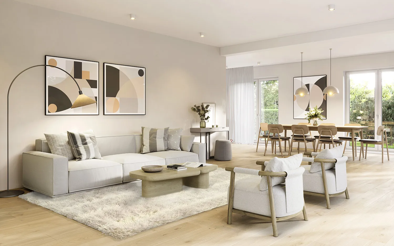 Ullteppe - Ives (beige)