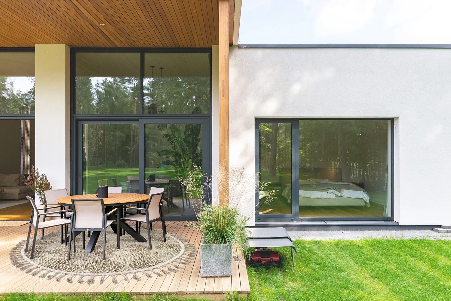 Runde tepper - Indoor/Outdoor Dakota (beige)