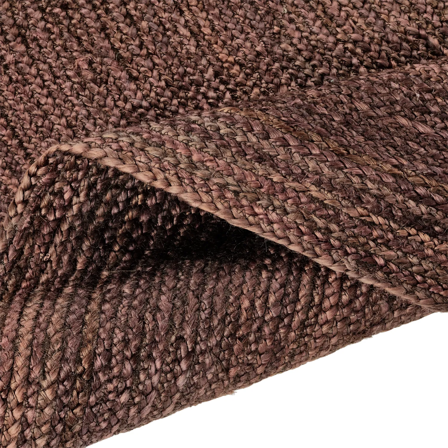 Rund jutematte - Amasia (kaffe)